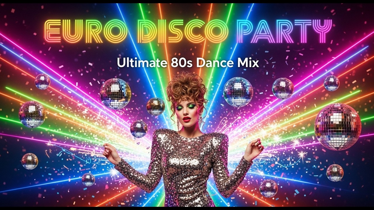 Retro Italo Disco Dance Party 2026 🕺 80s Euro Disco & Synth Pop Dance ...