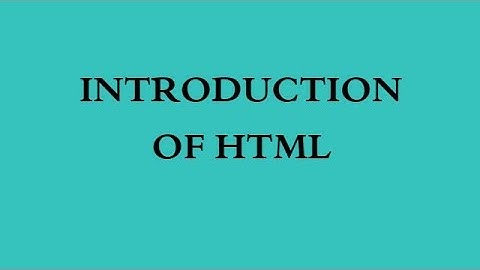 1 - 2. INTRODUCTION OF HTML - TAGALOG VERSION-Craftedby TEE