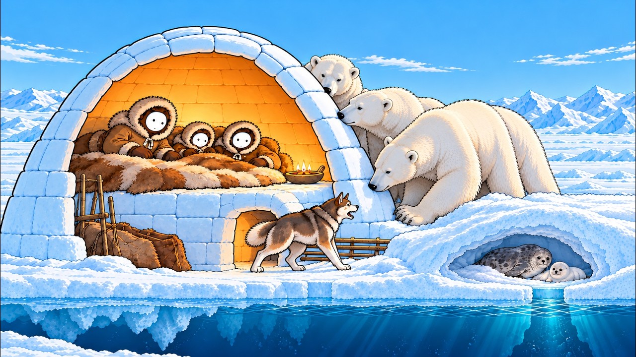 How Did Ancient Inuit Survive Nights Surrounded by POLAR BEARS? - YouTube