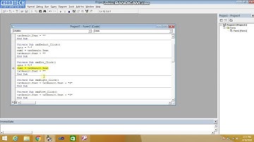 How to make Calculator in vb6