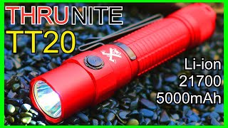 Thrunite TT20】拡散系ハイパワーライト! スルーナイトTT20をレビュー