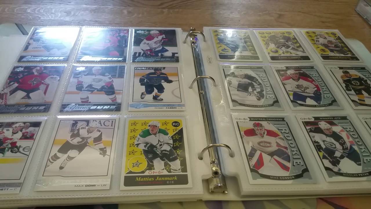 My Hockey Card Collection YouTube
