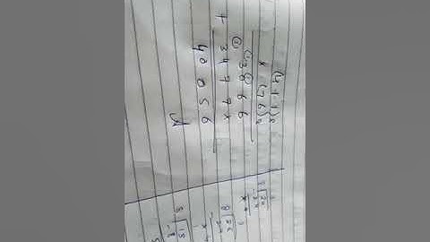 Multiplication  of  octal number system.