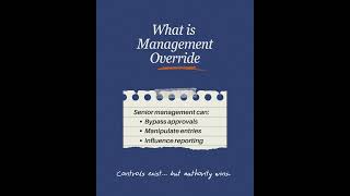What If the One Who Built the Controls… Breaks Them? #cia #internalauditor #aia #cfe #camscourse