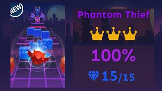 [★★★★★] Rolling Sky Level 67 Phantom Thief All Gems and Crowns [OFFICIAL]