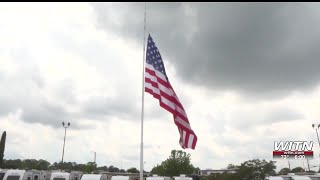 Camping World flag flies again