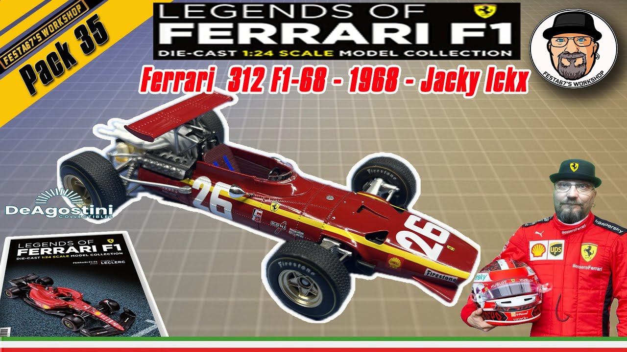 FORMULA 1 COLLECTION 1969 Brabham BT26A Jacky Ickx 1.43 Scale F1 EUR 22