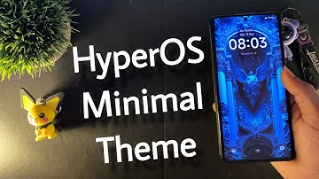 HyperOS Minimal Theme For Any Xiaomi Devices | New Minimal System Ui | #hyperos2 