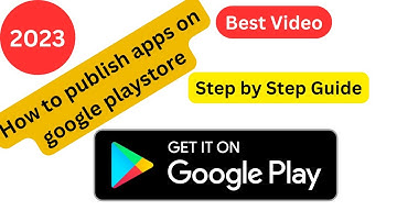 How to Publish App On Google Play Store 2023 Complete Guide. Android