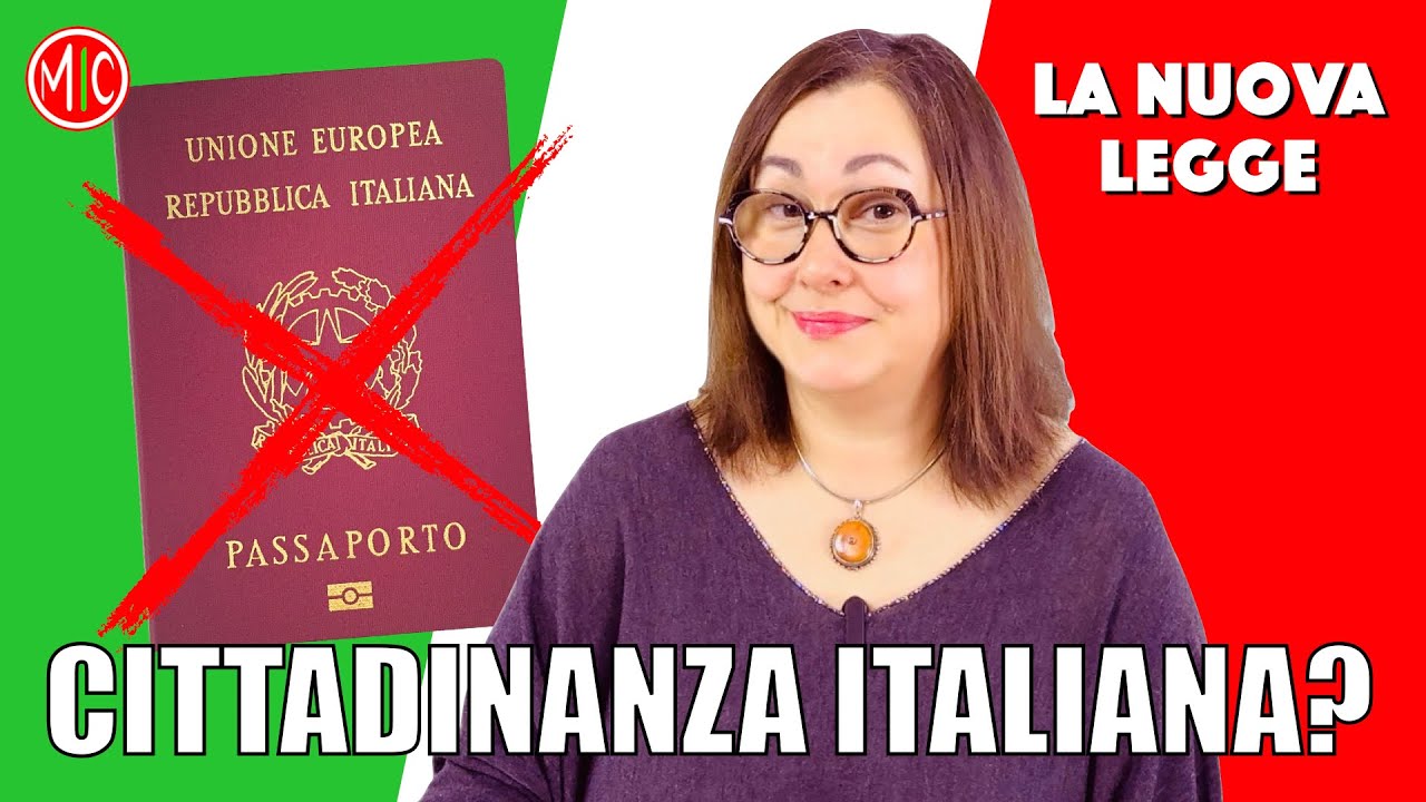 La cittadinanza italiana: un sogno infranto? La nuova legge sulla discendenza - Italian Citizenship