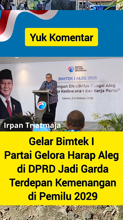 #beritaterkini #fahrihamzah #geloraindonesia #politik #beritaviral