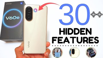 Vivo V60e 5G Tips en trucs | Vivo V60e 5G Verborgen functies Top 30+