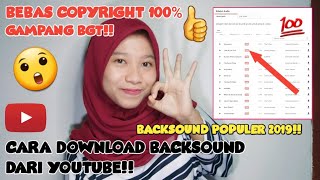 CARA DOWNLOAD BACKSOUND BEBAS COPYRIGHT DARI YOUTUBE TOOLS!! *Gampang!! #CaraRifa| Riri Fajrh