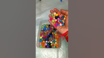Satisfying Colouring Orbeez Balls reverse ◀️💛🩵 #satisfying #reverse #orbeez