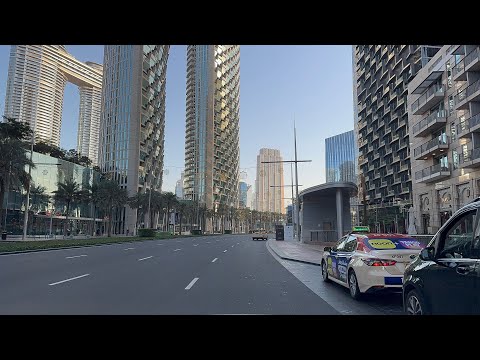 Azizi Riviera Meydan to Vida Downtown 🇦🇪 | Dubai Luxury Drive | 4K 60FPS 20 February 2026