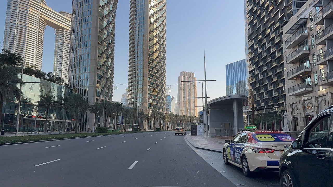 Azizi Riviera Meydan to Vida Downtown 🇦🇪 | Dubai Luxury Drive | 4K 60FPS 20 February 2026