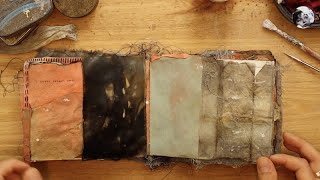 Flip Through Artist Book Beyond by Jack Ravi - Child of my class "When Dust Meets Rust"