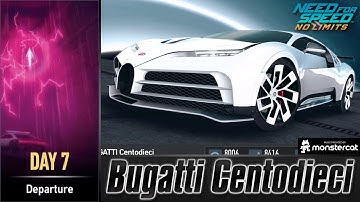 Need For Speed No Limits: Bugatti Centodieci | Tempest (Day 7 - Departure)