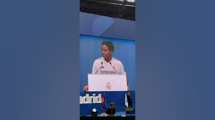 Endrick CHORA na apresentação do REAL MADRID!😭
