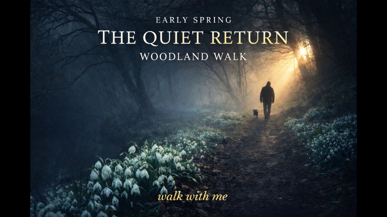 Early Spring Woodland Walk | The Quiet Return of Snowdrops
