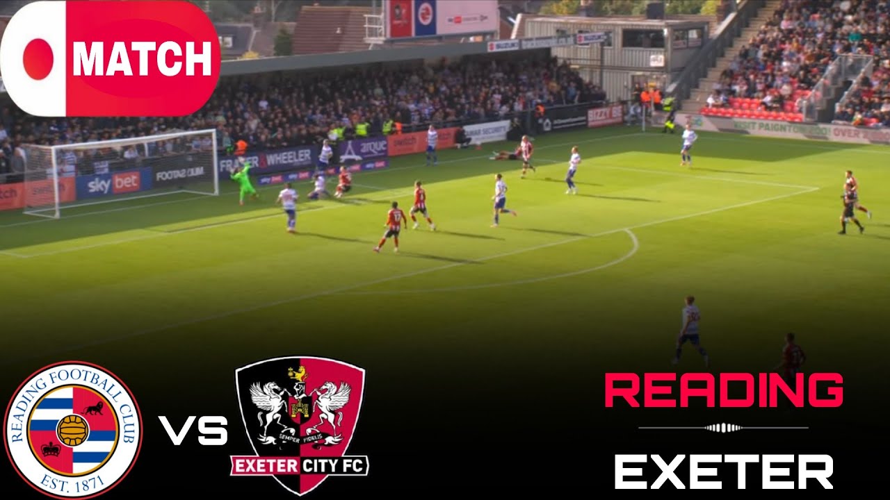 LIVE : Reading vs Exeter City Live Stream / English League One Match - 2026