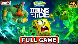Spongebob Ans Of The Tide - 100% Gameplay Walkthrough Full Game 4K60Fps