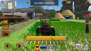 Real Farm Tractor Driving Lvl 10-13,Tractor Farming Simulator 2018,Unlock New Tractor, Android Games screenshot 2