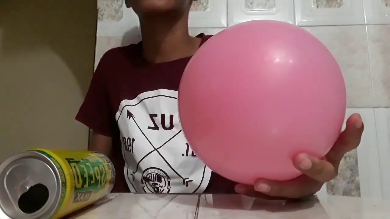 experimento de física. lata con globo. - YouTube