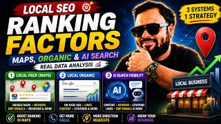 Local SEO Ranking Factor Group Explained | Google Maps, Organic &amp; AI Search Signals | [M 07 - T 04]