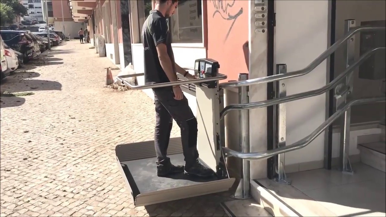 Plataforma Elevatória Garaventa | Testes | Porteleva
