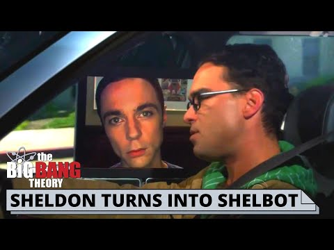 SHELDON TURNS INTO A CYBORG | The Big Bang Theory best scenes
