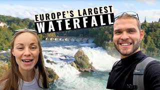 Rhine Falls BOAT RIDE🇨🇭Switzerland Travel Guide