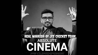 real cricketer of pw  jee team ..#rahuldudisir #rajwantsir #pwclips #pw #pwians