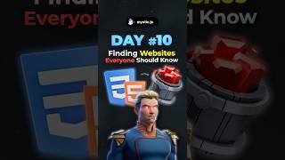 DAY 10 Of Finding Websites Everyone Should Know! #css #webdevelopment #coding #programming
