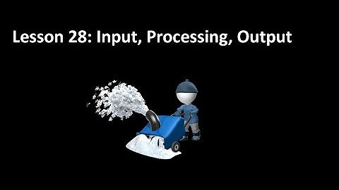Delphi Programming Tutorial - Lesson 28: Input, Processing, Output