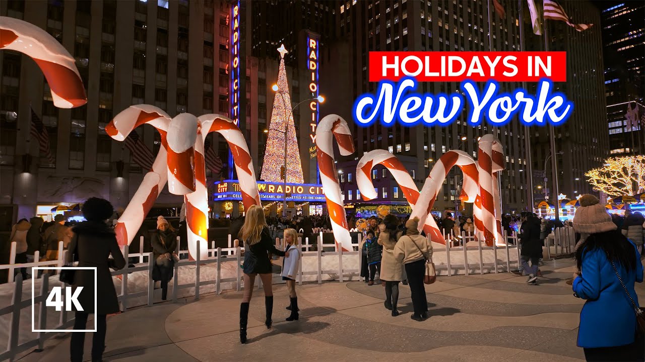New York, Amerika Serikat | Tur Jalan Kaki 4K | 30 Des 2025