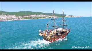 BlackSamPirateShip from Marina Dinevi in St. Vlas