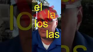 1-1A Definite Articles in Spanish: el, la, los, las