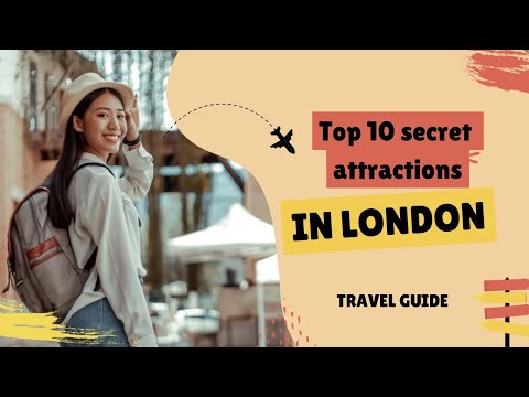 Top 10 Secret Attractions in LONDON 🇬🇧