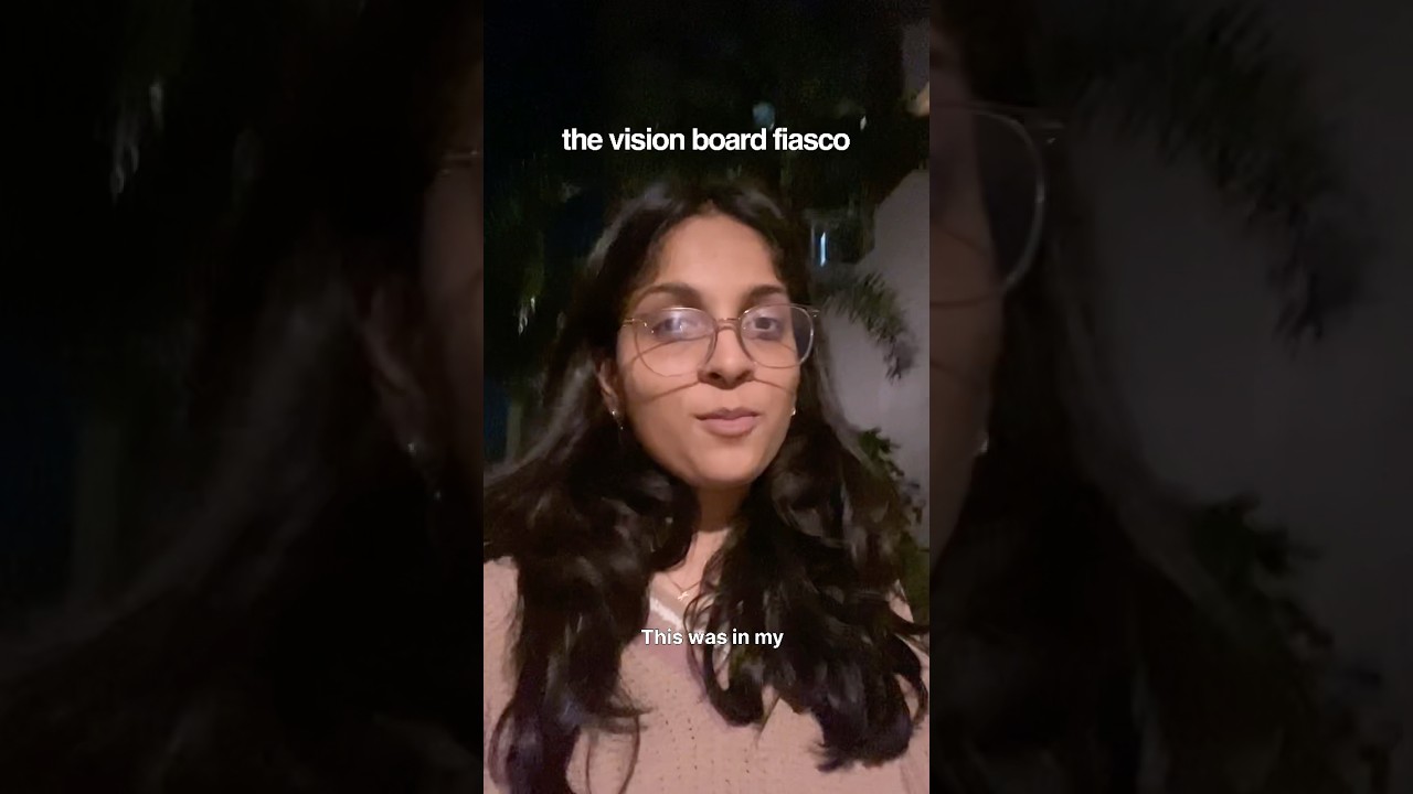 THE VISION BOARD FIASCO 2026👀🌟 