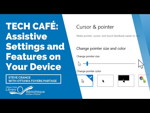 Obtaining Assistive Devices and Technology | Tech Café Fundamentals | Ottawa Public Library