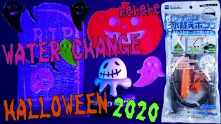 ハロウィンな水換え2020、フフフ。水作 クイック水換えポンプ【ふぶきテトラ】