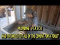 #59 Corning New York Garage Conversion Episode #9 EXCAVATION & PLUMBER PART ONE
