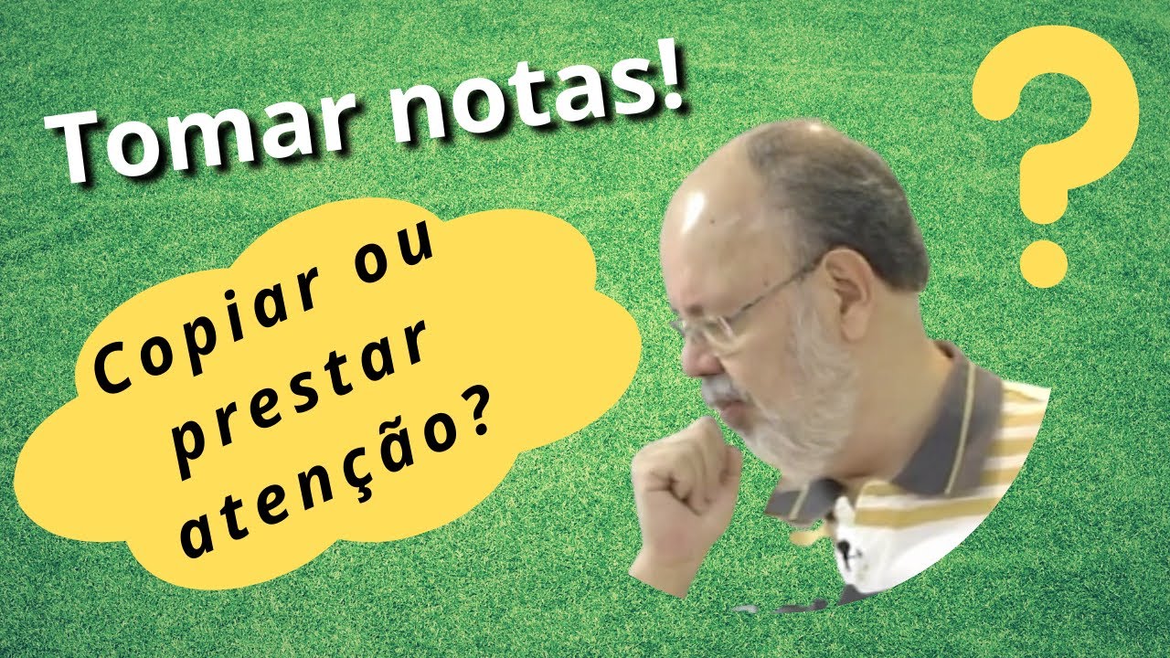 Notas eficientes: Devo copiar tudo ou focar na explicação?