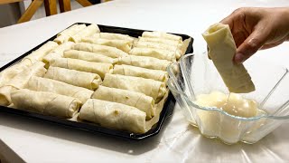 Börekleri̇ni̇zi̇ Bu Yöntemle Yapin 🔥 Tadina Doyamayacaksiniz ‼️ Patetesli̇ Çitir Börek 👌Özel Sosuyla ‼️
