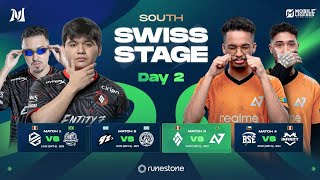 Day 2 of the MCT AMER South Group Swiss Stage is here! ⚔️