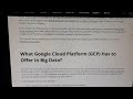 Why Your Big Data Platform Should Reside on Google Cloud Storage