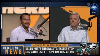 Colin Cowherd RIPS Jalen Hurts And Philadelphia Eagles 👀 THE HERD REACTS | NFL