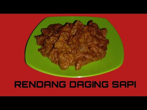 Olahan Resep Rendang Daging Sapi Sederhana super enak dan empuk Yang Nikmat