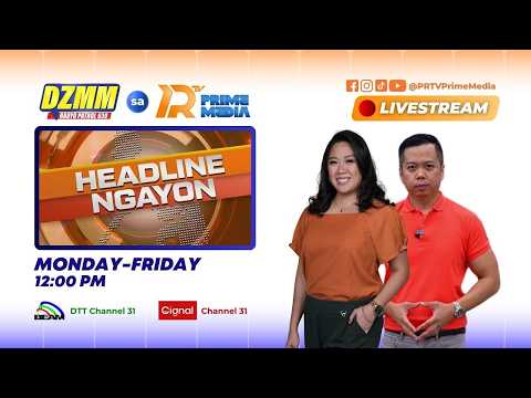 HEADLINE NGAYON | MARCH 27, 2026 | DZMM sa PRTV Prime Media